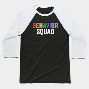 Behavior, Squad Baseball T-Shirt